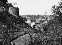 Chatillon-sur-Chalaronne, Chateau, Remparts (carte postale ancienne) (5b)